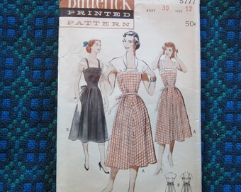 Vintage Sundress Butterick Dress Pattern 5777