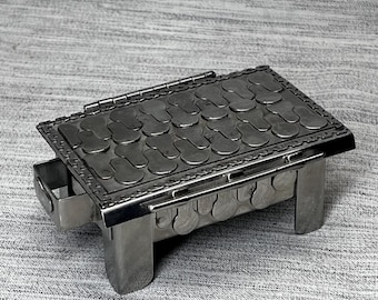 Stanley Szwarc Outsider Art Stainless Keepsake Box