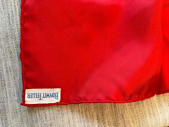 Vintage Adele Simpson Monogram Scarf - image 4