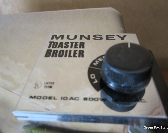NIB Vintage 4 Slice Munsey Toaster Broiler Etsy