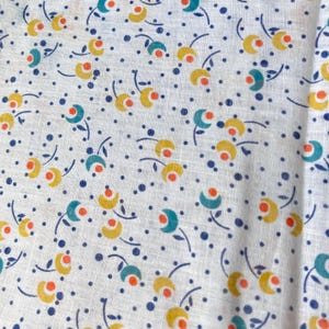 3 Plus Yds 40s Vintage Cotton Fabric