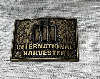 Vintage International Harvester Belt Buckle