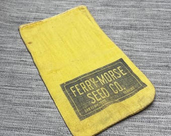 Vintage Ferry -Morris Seed Co. Small Seed Bag
