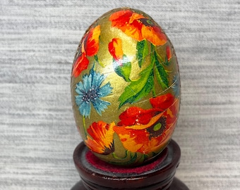 Antique German Paper Mache Egg