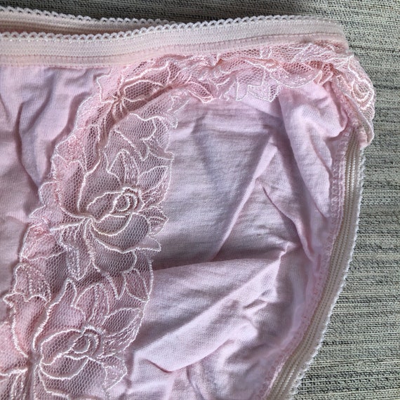 Victoria's Secret Vintage Cotton and Lace Bikini … - image 5