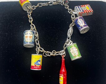 Vintage 1939 World's Fair Heinz Crisco Mobil Oil Advertising Bracelet