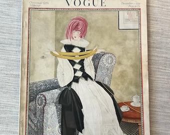 Dec 1, 1922 Vogue Magazine, Christmas Gifts