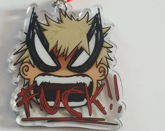 Rage-Son acrylic charm