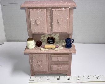 Wood Doll House Hutch or Decoration