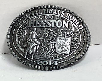 National Finals Rodeo 2014 Finals Belt Buckle