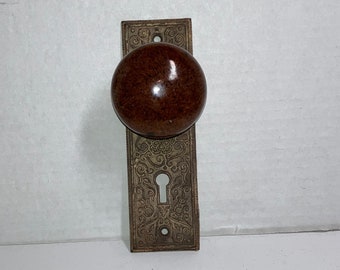 Original Unique Door Knob and Keyplate Wallhanger