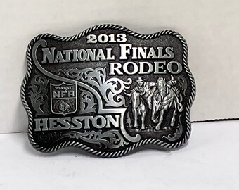 Hesston 2013 Rodeo Finals Belt Buckle