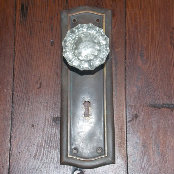 Vintage Glass Door Knob Wall Hanger