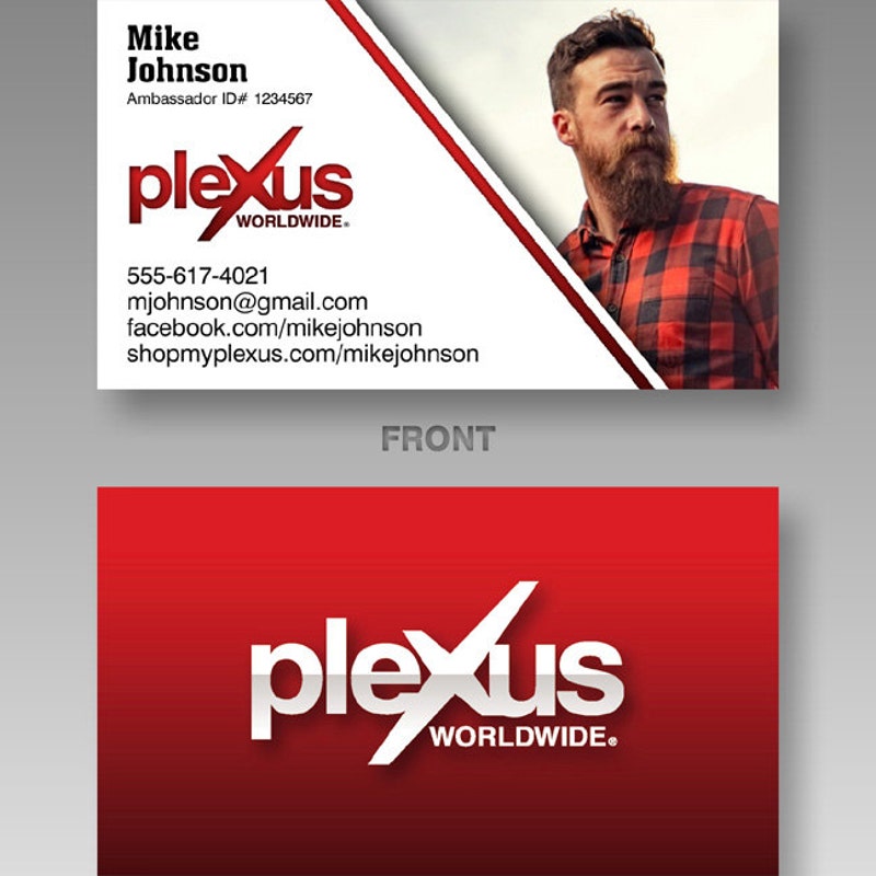 Plexus Business Card - Etsy