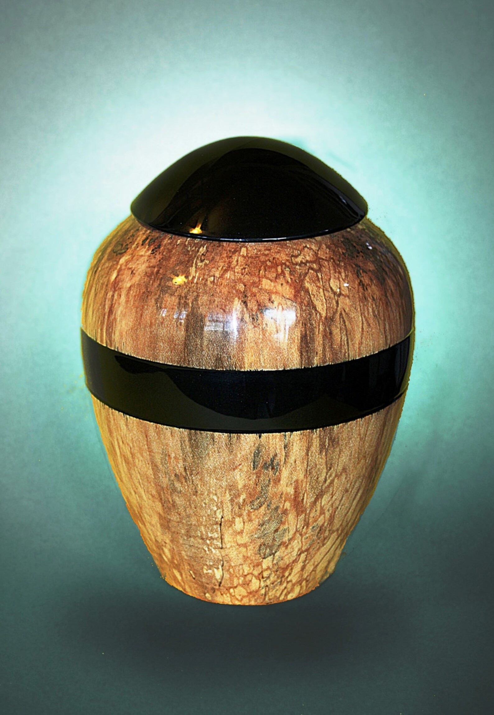 Elegance Urn 100 cubic inch capacity turned on a wood lathe Etsy