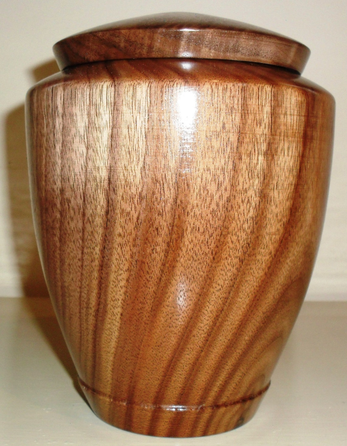 200 Cubic Inch Tranquility Urn hand crafted on a wood lathe Etsy