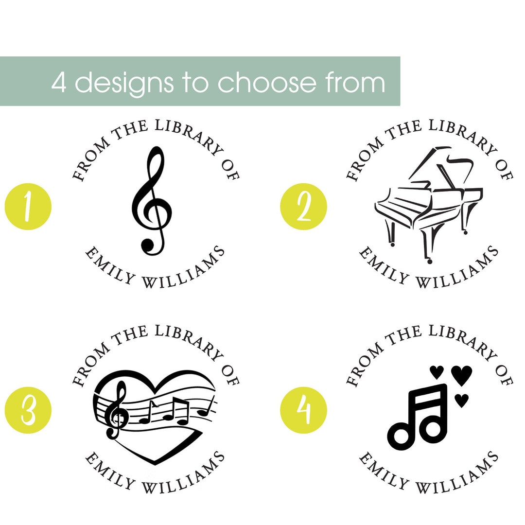 Music Notes Embosser, Library Embosser, Book Embosser, Piano Book