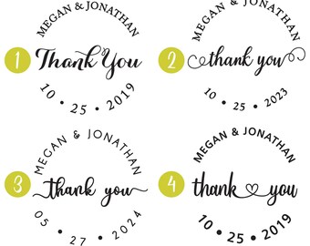 WITH LOVE Custom Embosser - Wedding Embosser, Monogram Embosser, Calligraphy Embosser, Custom Embossing Stamp, Thank You Stamp 13