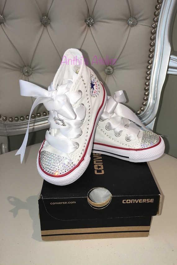flower girl converse shoes