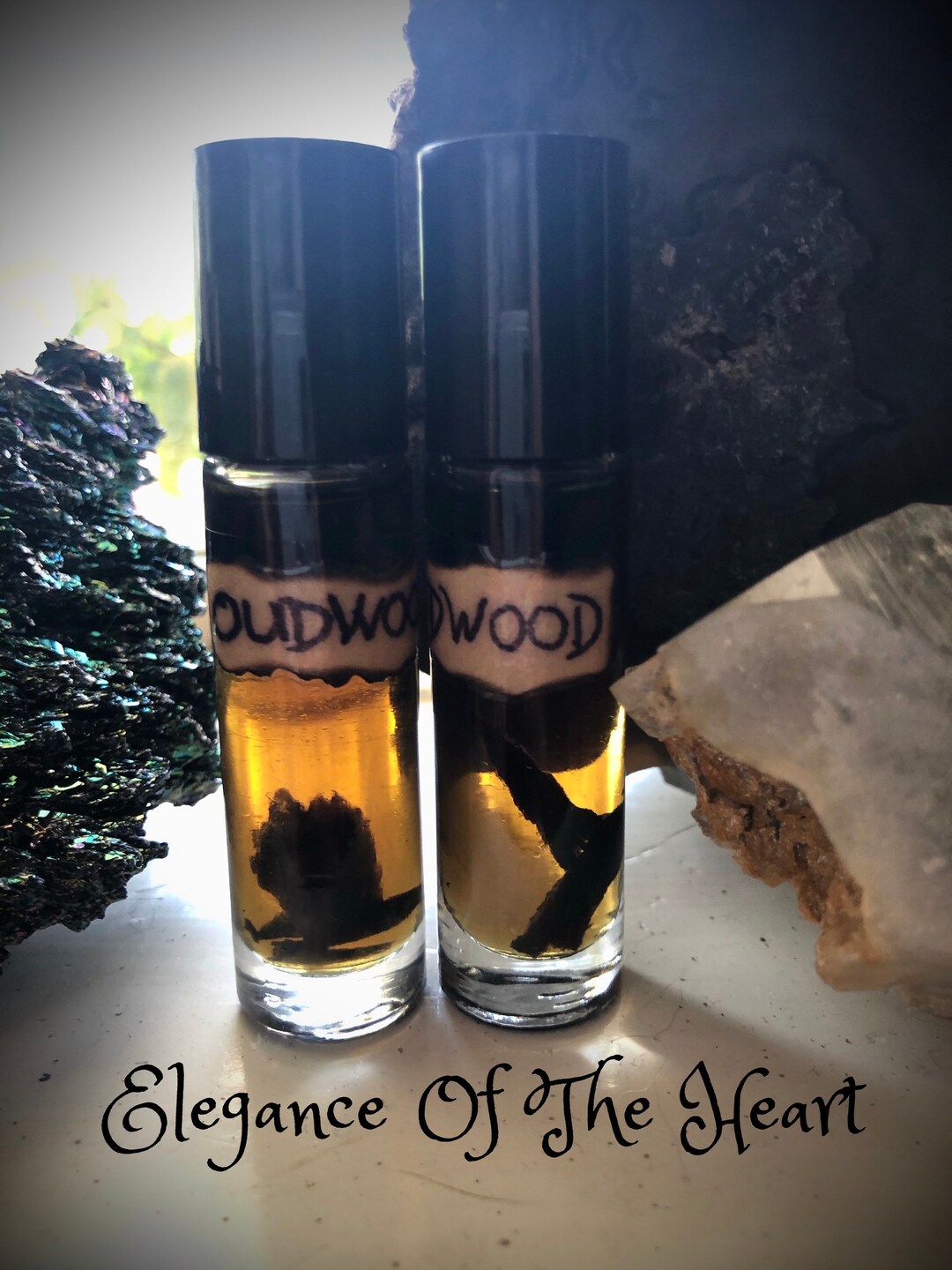 Oud Oudwood Oil Attar Oud Blend Perfume Oil With Tigers Eyes Etsy