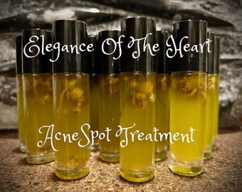 Acne Treatment oil all natural reducing inflammation, swelling, redness, pimples, acne, oily clogged pores acne bacteria