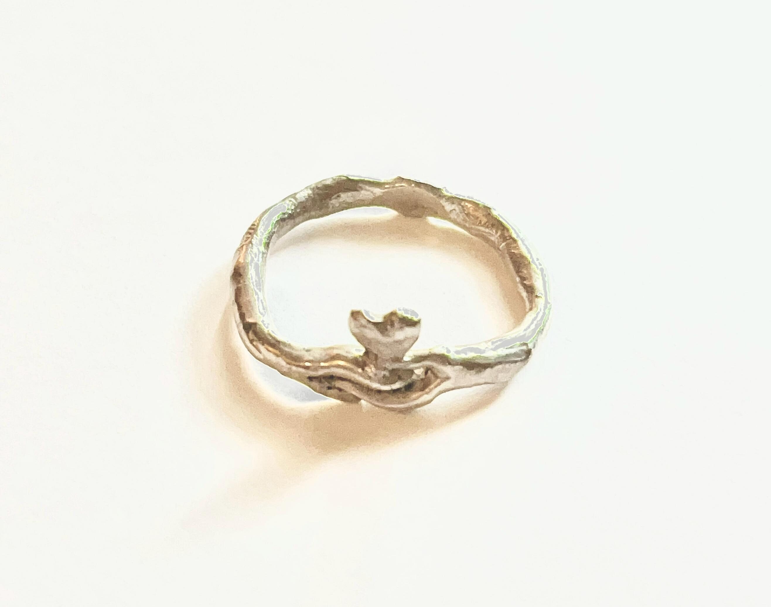 Anello In Argento Fusione In Cera Persa Damasco – Milady Gioielli - Foto 4