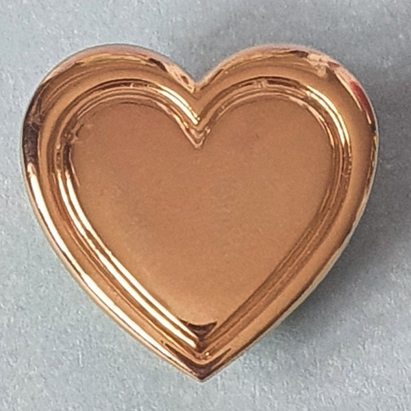 Vintage Gold Heart Variety Club Pin Badges