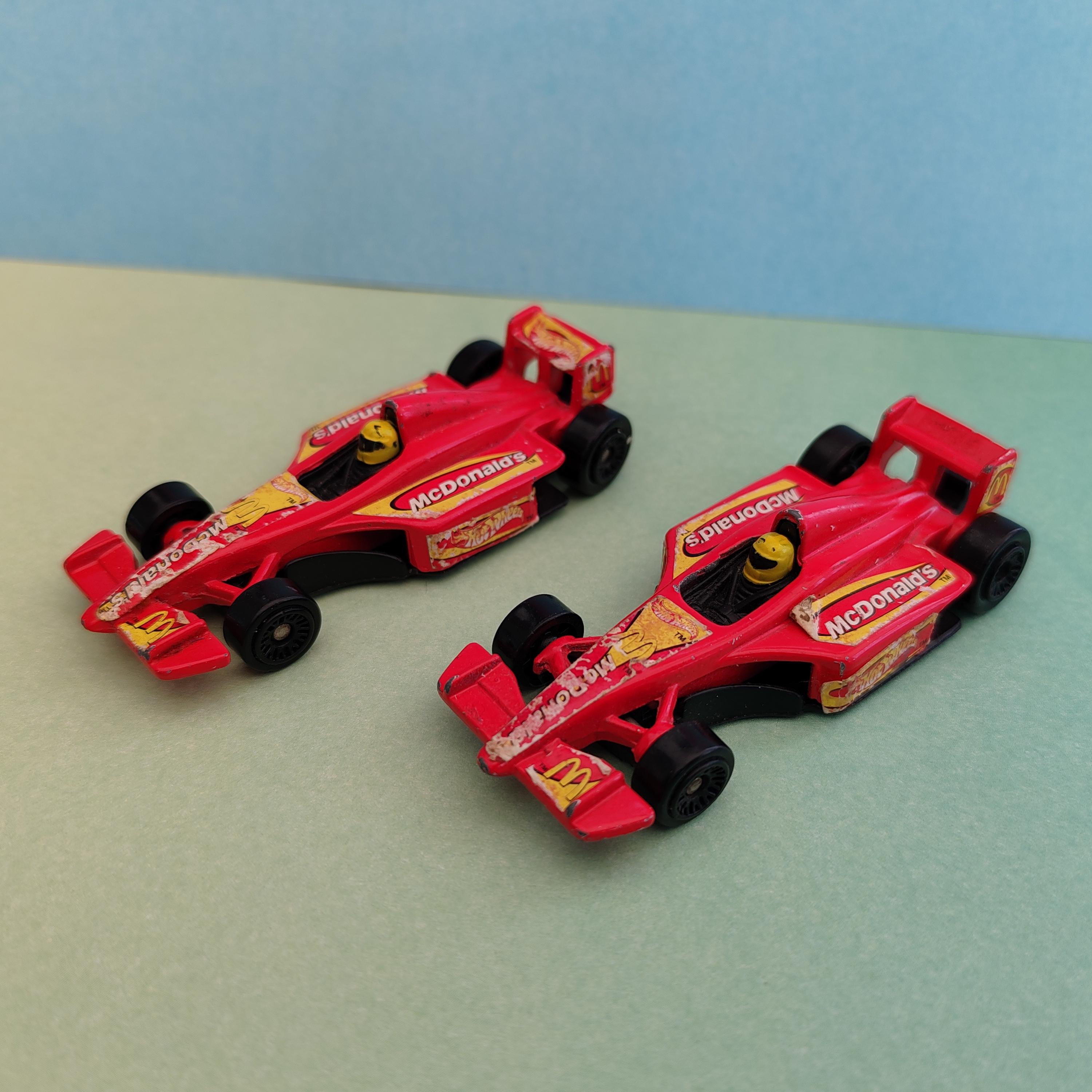 Mcdonalds Formula 1 Toy Cars - 2001 Mattel Hot Wheels - Metal - Etsy