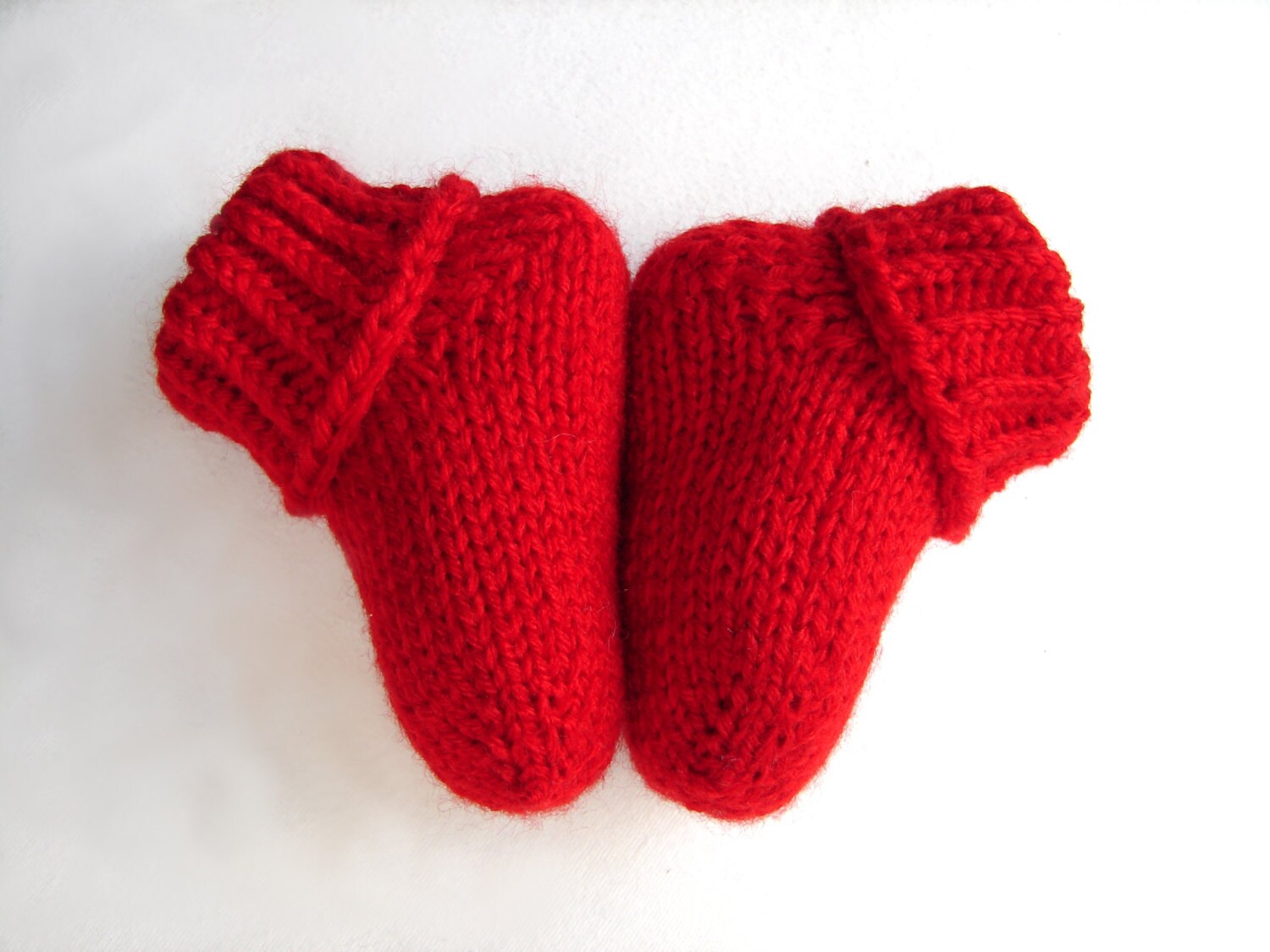 Red baby socks discount