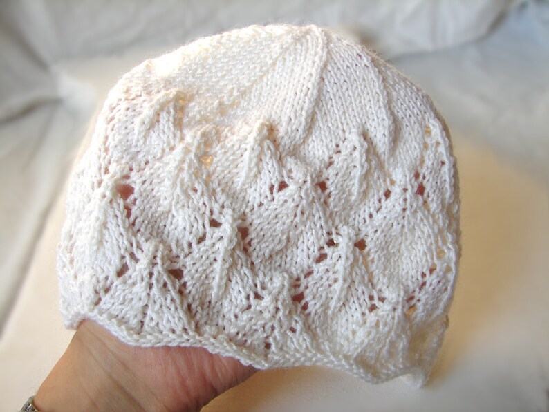 cool wool hat for kids White baby hat toddler hat laced beanie girls beanie