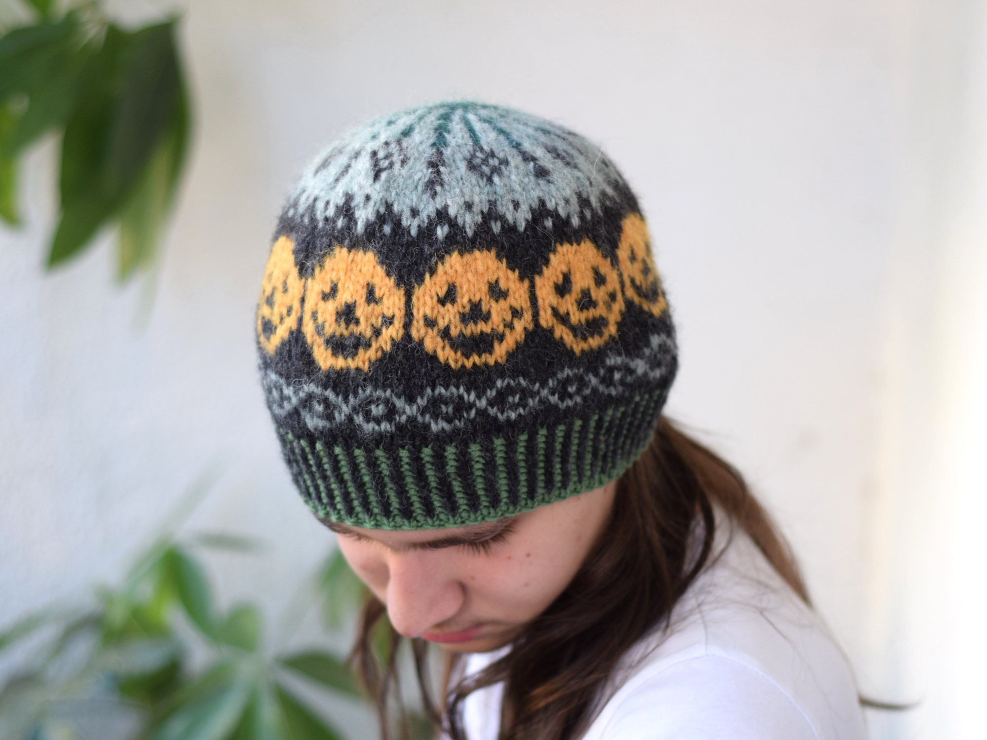 Geometric Knit Hat Patterns - Etsy