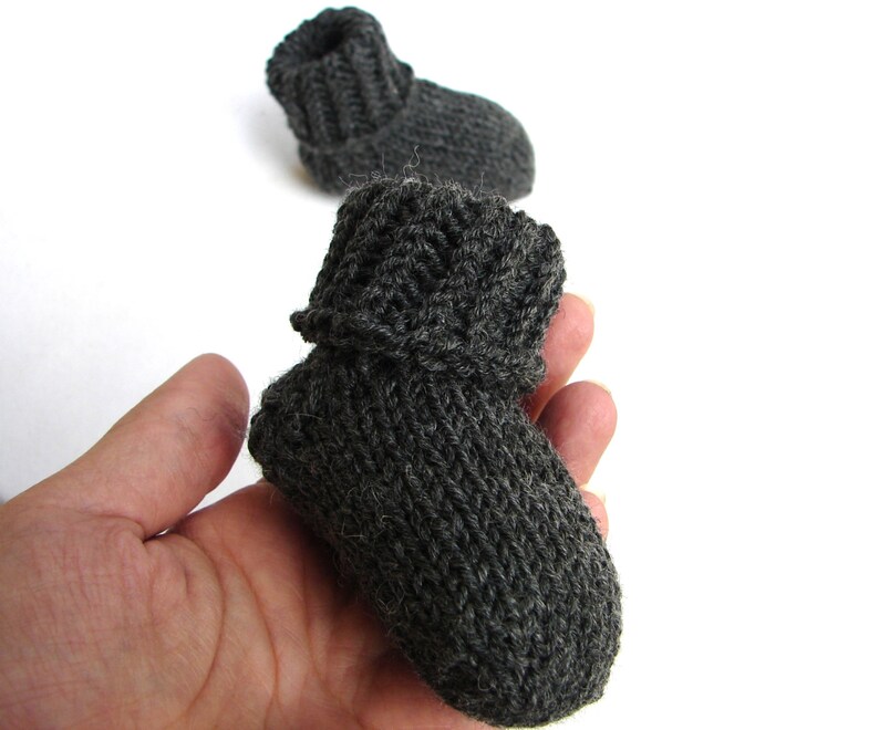 Cashmere and wool socks baby socks crib shoes newborn 03 Etsy