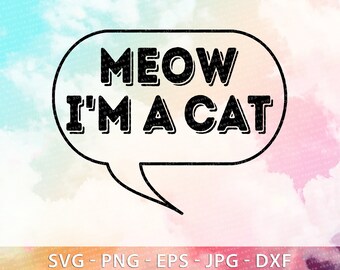 Funny Cat, Cat SVG, Silhouette, Hand-lettered Quotes svg, funny Shirt Svg, Gift Ideas, Cut File Cricut, cat lover svg