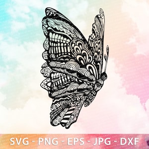 Butterfly SVG, Butterfly Svg, Layered Butterfly Svg Cut files, Butterfly Files for Cricut, Butterfly Clipart, Butterflies Svg Digital