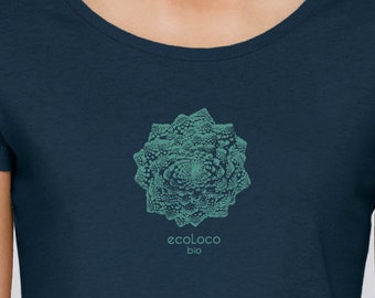 T shirt bio CHOU imprimé en France artisan mode éthique équitable vegan