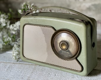 A pretty vintage Dansette transistor radio