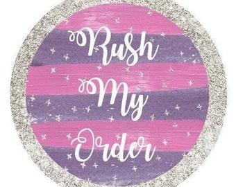 Rush My Keepsake - Choose your turnaround time, Must buy ONE for each keepsake need it to be rushed.