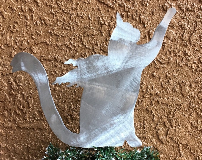 Kitty Kitty Cat Angel Christmas Tree Topper Holiday Etsy