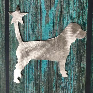 Beagle, Dog Tree Topper, Holiday Decoration, Wreath Decoration ...