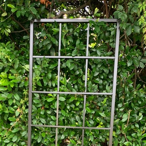 Classic Metal Garden Wall Mounted Trellis, All Aluminum, Handmade, 65 X ...