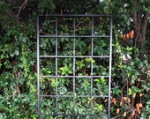 Large Multi Sizes, Classic Metal Garden Outdoor Trellis, Wall Mounted or Staked, up to 9ft, All Aluminum, Handmade, for bougainvillea, vines