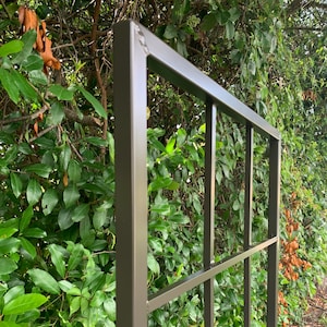 Classic Metal Garden Wall Mounted Trellis, All Aluminum, Handmade, 65" x 27", garden decor, yard art, for bougainvillea, ivy, climbing vines