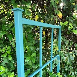 Classic Metal Garden Trellis, Plant Trellis, All Aluminum, Handmade, 65&quot; x 27&quot;, garden decor, yard art, bougainvillea, ivy, climbing vines