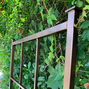 Classic Metal Garden Trellis, Plant Trellis, All Aluminum, Handmade, 65&quot; x 27&quot;, garden decor, yard art, for bougainvillea, climbing vines