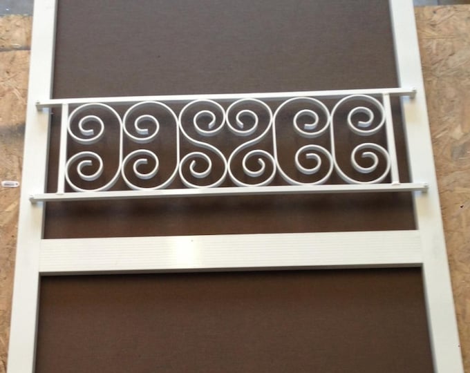 Push Bar for Screen Door Vintage Inspired Design Aluminum Etsy