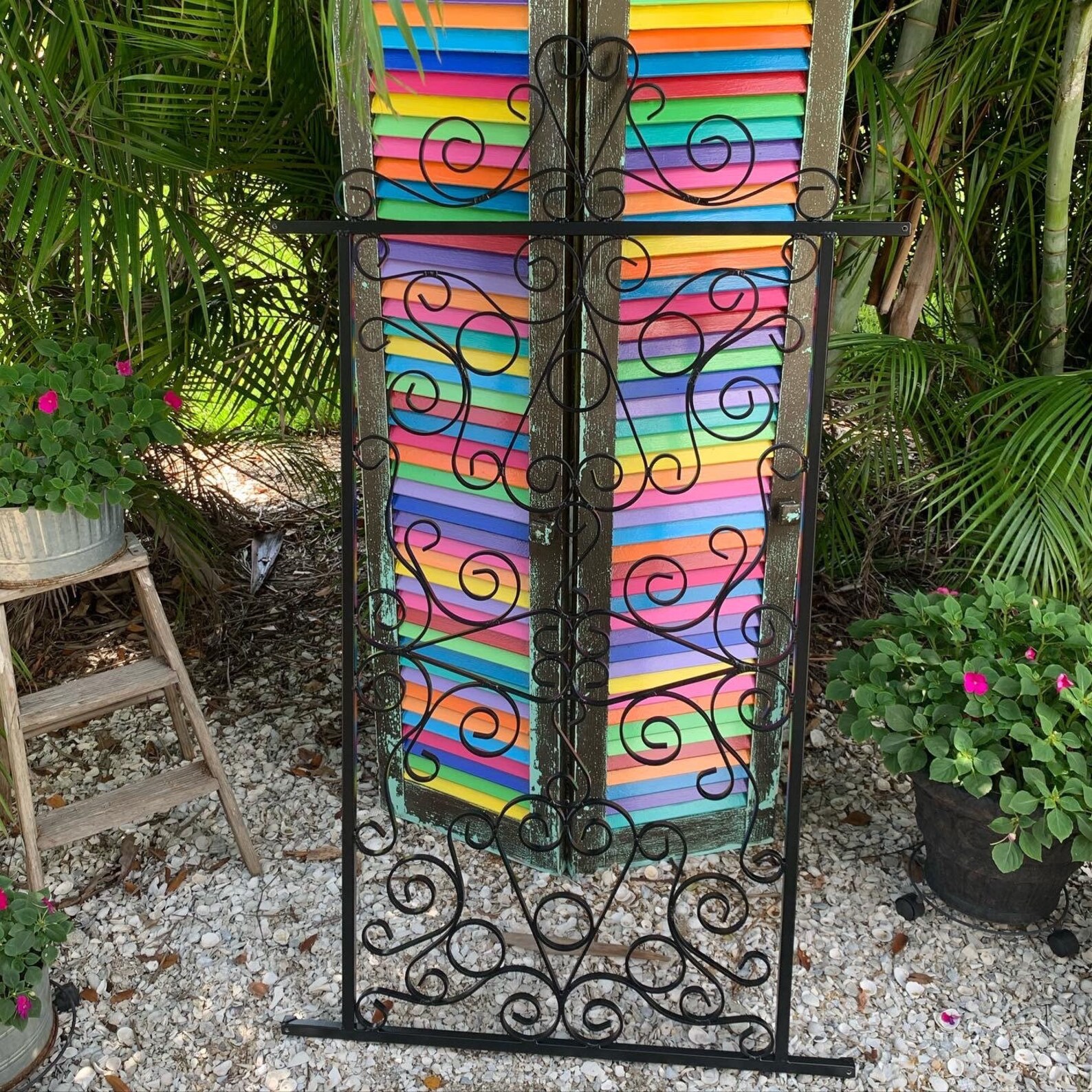 Screen Door Grille Aluminum Decorative Protective Casa Etsy