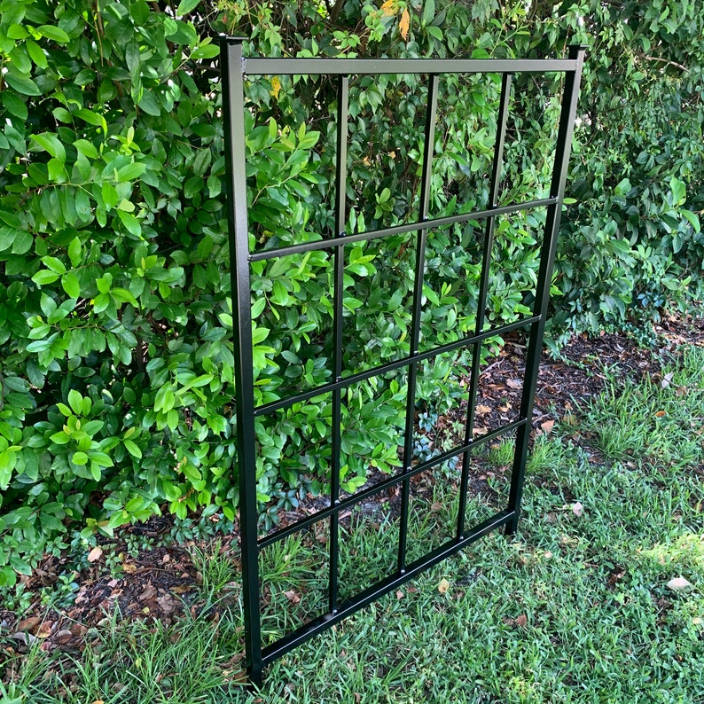 Classic Metal Garden Trellis Plant Trellis All Aluminum | Etsy