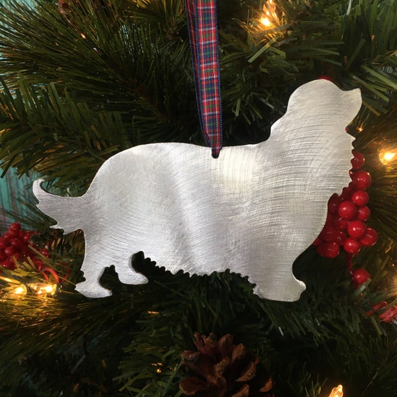 Dog Christmas Tree Topper Star Holiday Decoration Star Aluminum Beagle Wreath Decoration