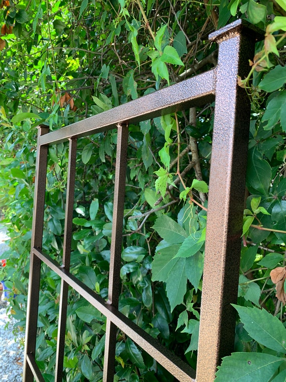 Classic Metal Garden Trellis, Plant Trellis, All Aluminum, Handmade, 65" x 27", garden decor, yard art, for bougainvillea, climbing vines