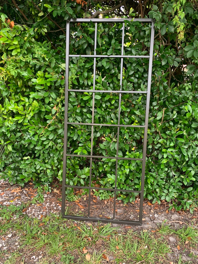 Classic Metal Garden Wall Mounted Trellis All Aluminum | Etsy